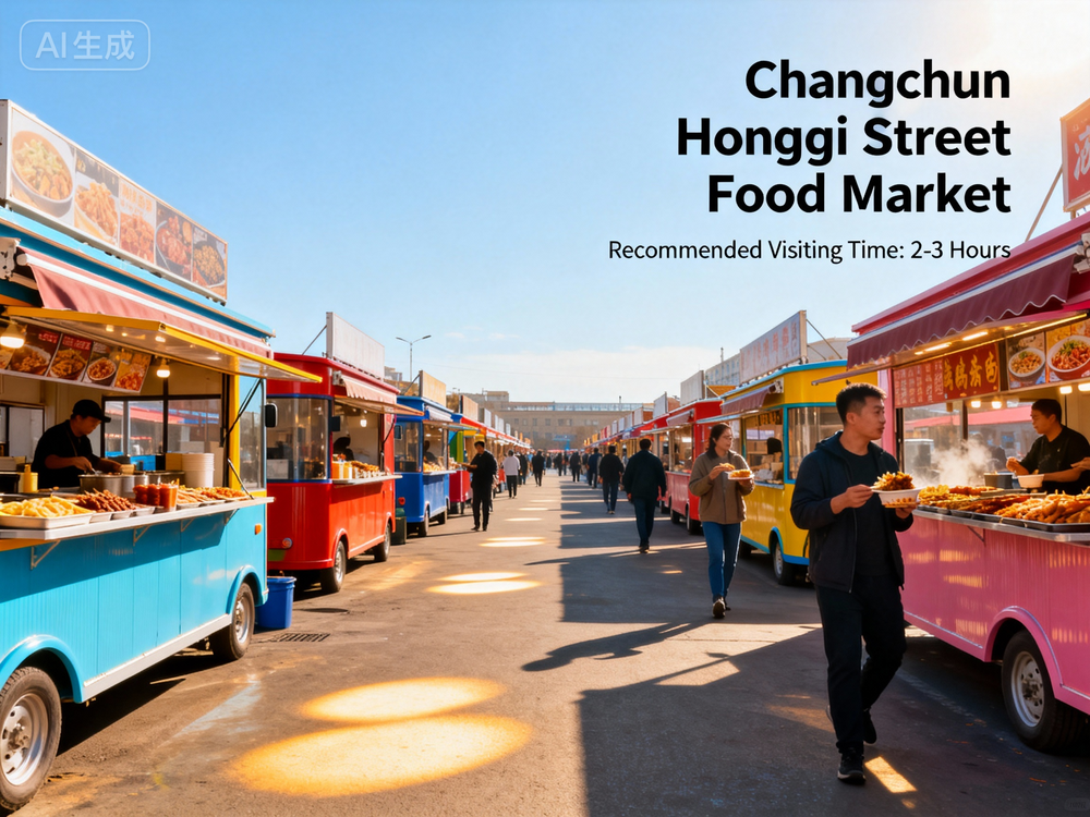 Hongqi Street Food Market