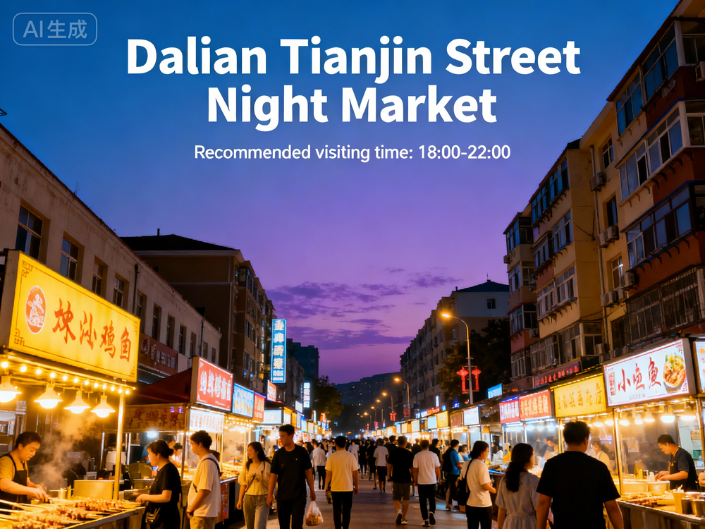 Tianjin Street Night Market