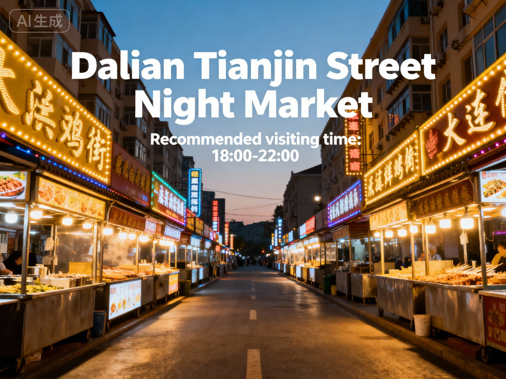 Tianjin Street Night Market