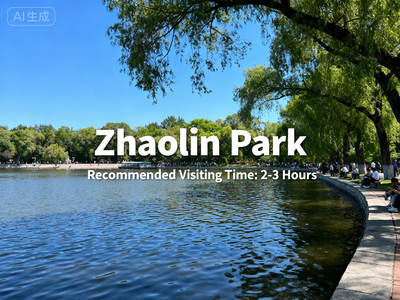 Evening at Zhaolin Park