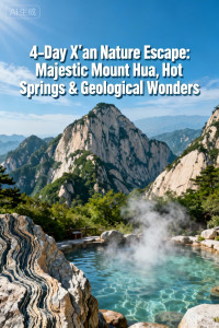4-Day Xi'an Nature Escape Majestic Mount Hua, Hot Springs & Geological Wonders