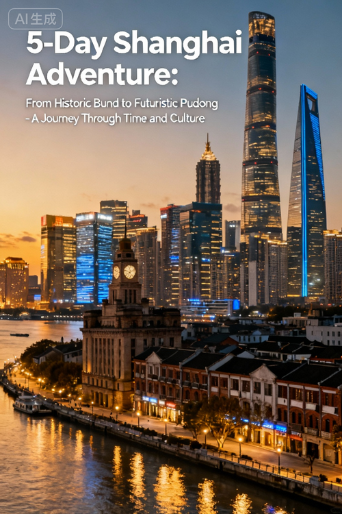 5-Day Shanghai Adventure  From Historic Bund to Futuristic Pudong - A Journey Through Time and Culture