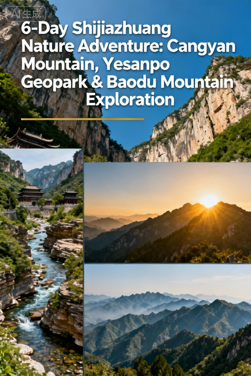 6-Day Shijiazhuang Nature Adventure  Cangyan Mountain, Yesanpo Geopark & Baodu Mountain Exploration