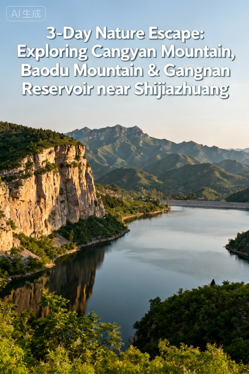 3-Day Nature Escape  Exploring Cangyan Mountain, Baodu Mountain & Gangnan Reservoir near Shijiazhuang