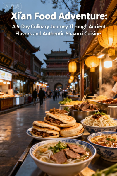 Xi'an Food Adventure A 5-Day Culinary Journey Through Ancient Flavors and Authentic Shaanxi Cuisine